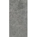 5904584194474 Płytki sklep PARADYŻ Archicross Stone Grey Stopnica Prasowana Gres Rekt. Mat. 29,8x59,8 30x60 szary gres