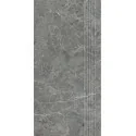 5904584194474 Płytki sklep PARADYŻ Archicross Stone Grey Stopnica Prasowana Gres Rekt. Mat. 29,8x59,8 30x60 szary gres