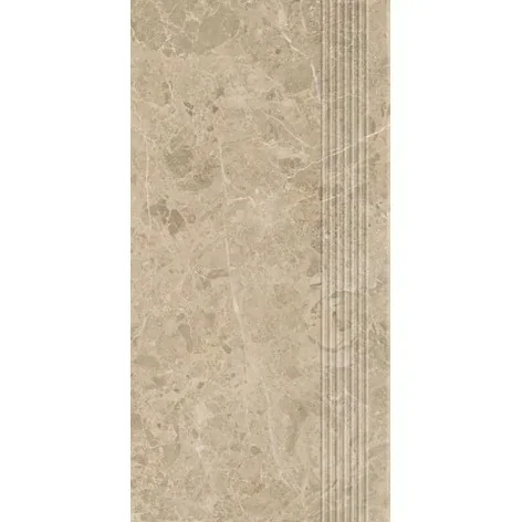 5904584194399 Płytki sklep PARADYŻ Archicross Stone Beige Stopnica Prasowana Gres Rekt. Mat. 29,8x59,8 30x60 beżowy gres