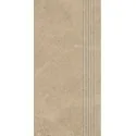 5904584194238 Płytki Sklep PARADYŻ Archicross Concrete Beige Stopnica Prasowana Gres Rekt. Mat. 29,8x59,8 30x60 beżowy gres