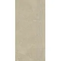 5904584194351 Płytki sklep PARADYŻ Archicross Concrete White Stopnica Prasowana Gres Rekt. Mat. 29,8x59,8 30x60 beżowy gres