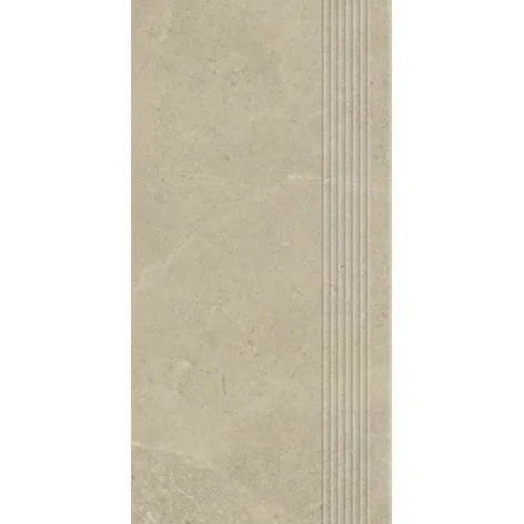 5904584194351 Płytki sklep PARADYŻ Archicross Concrete White Stopnica Prasowana Gres Rekt. Mat. 29,8x59,8 30x60 beżowy gres