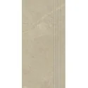 5904584194351 Płytki sklep PARADYŻ Archicross Concrete White Stopnica Prasowana Gres Rekt. Mat. 29,8x59,8 30x60 beżowy gres