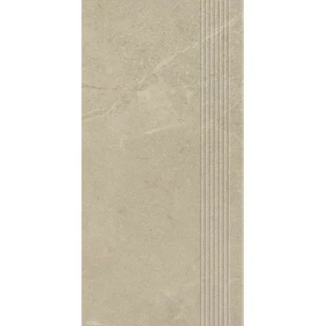 5904584194351 Płytki sklep PARADYŻ Archicross Concrete White Stopnica Prasowana Gres Rekt. Mat. 29,8x59,8 30x60 beżowy gres