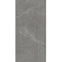 5904584194313 Płytki sklep PARADYŻ Archicross Concrete Grey Stopnica Prasowana Gres Rekt. Mat. 29,8x59,8 30x60 szary gres