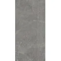 5904584194313 Płytki sklep PARADYŻ Archicross Concrete Grey Stopnica Prasowana Gres Rekt. Mat. 29,8x59,8 30x60 szary gres
