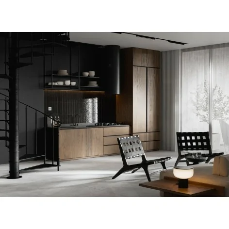 5903313360876 Czarne płytki cegiełki CERRAD Palette Black Płytka Ścienna Klinkierowa 7,4x30 cegiełka łazienkowe płytki sklep