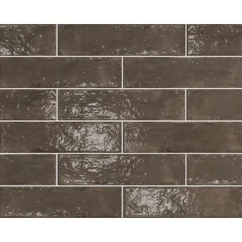 5903313360753 Płytki cegiełki sklep CERRAD Palette Brown Płytka Ścienna Klinkierowa 7,4x30 brązowe kafelki łazienkowe cerrad