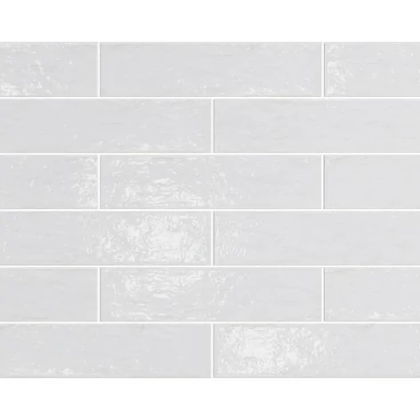 5903313360852 Płytki biała cegiełki sklep CERRAD Palette White Płytka Ścienna Klinkierowa 7,4x30 białą cegiełka łazienkowa