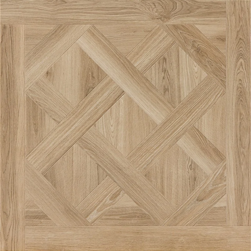 0170100040168 Płytki drewnopodobny parkiet drewniany PAMESA Inza Almond Gres Rekt. Mat. 100x100 Imitacja parkietu