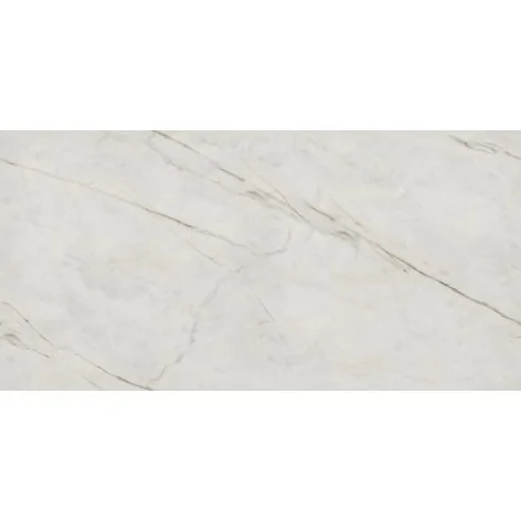 5904754166041 Perłowy gres marmurowy IPC CERAMIC Lagos White Perla Gres Rekt. Satyna 60x120 imitacja kamienia