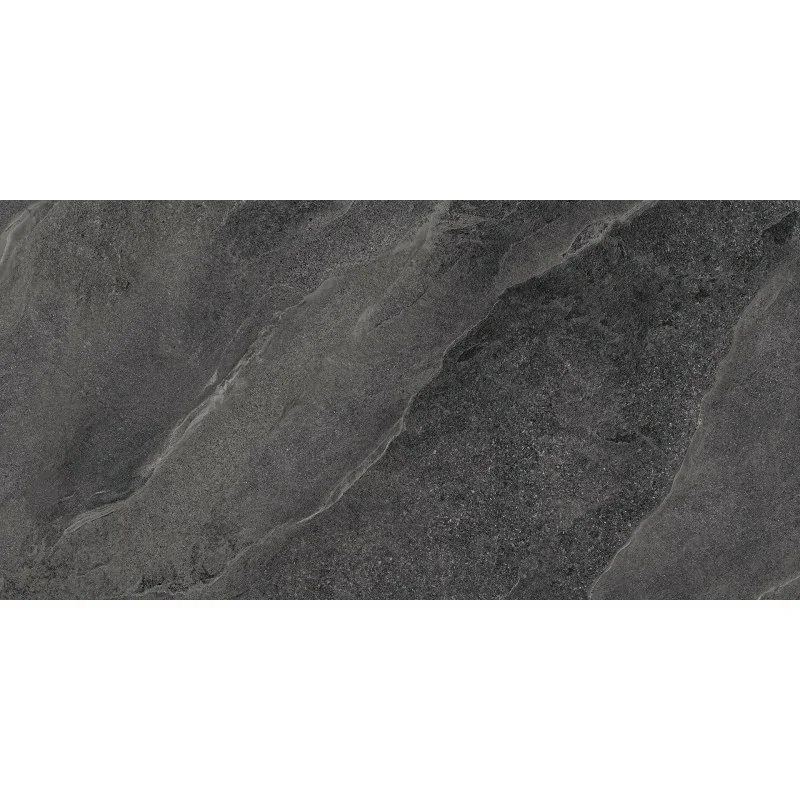 8052141952955 ciemne płytki grafitowe kamieniopodobne CERAMICHE ITALIANE Alpen Slate Dark Gres Rekt. Mat. 60x120 G1