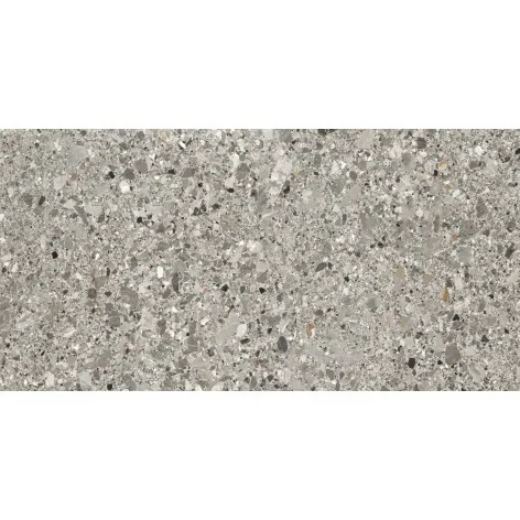 4823107805622 Sklep Płytki Szare Klasyczne Lastryko EPICENTR Microterazzo Grey Gres Rekt. Satyna 60x120 Kamień lastryko