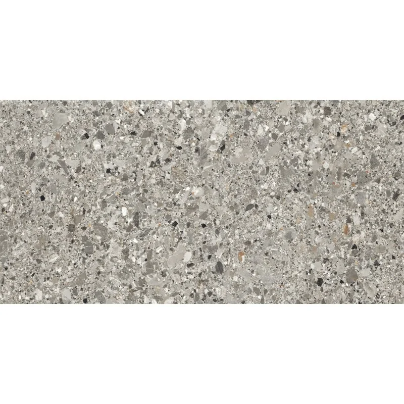 4823107805622 Sklep Płytki Szare Klasyczne Lastryko EPICENTR Microterazzo Grey Gres Rekt. Satyna 60x120 Kamień lastryko