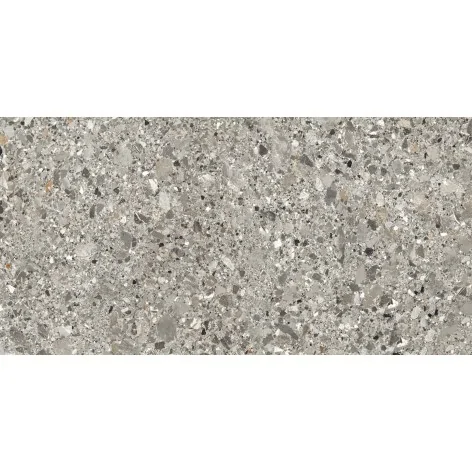 4823107805622 Sklep Płytki Szare Klasyczne Lastryko EPICENTR Microterazzo Grey Gres Rekt. Satyna 60x120 Kamień lastryko