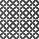 Sklep Płytki Czarny patchwork hiszpańskie SUPERCERAMICA Pav. Diamond Black Gres Mat. 45x45 PAV. DIAMOND BLACK 45X45
