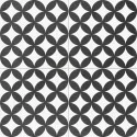 Sklep Płytki Czarny patchwork hiszpańskie SUPERCERAMICA Pav. Diamond Black Gres Mat. 45x45 PAV. DIAMOND BLACK 45X45