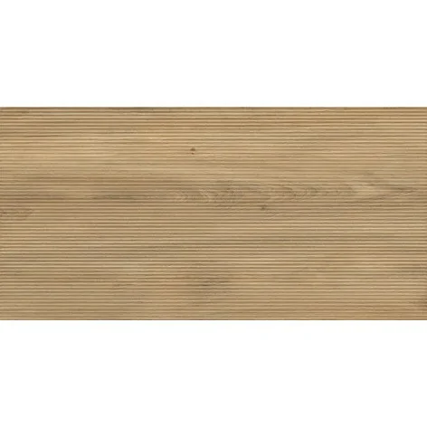 Sklep Płytki drewnopodobne lamele 5902610538940 PARADYŻ Flowline Gold Decor Gres Szkl. Rekt. Struktura Mat. 59,8x119,8 60x120