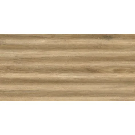 Sklep Płytki drewnopodobne lamele 5902610538940 PARADYŻ Flowline Gold Decor Gres Szkl. Rekt. Struktura Mat. 59,8x119,8 60x120