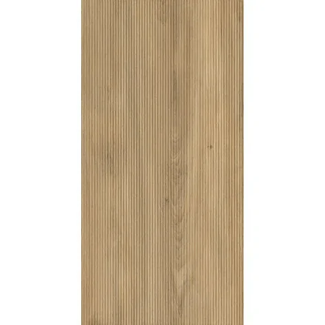 Sklep Płytki drewnopodobne lamele 5902610538940 PARADYŻ Flowline Gold Decor Gres Szkl. Rekt. Struktura Mat. 59,8x119,8 60x120
