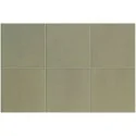 8435081440636 Sklep Płytki cegiełki EQUIPE Hikari Sage EQ 32707 Płytka Gresowa Mat. 10x10 zielne kafelki gresowe podłogowe