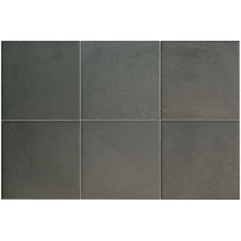 8435081440643 Sklep Płytki cegiełki EQUIPE Hikari Ebony EQ 32708 Płytka Gresowa Mat. 10x10 Hiszpańskie kafelki podłogowe grafit