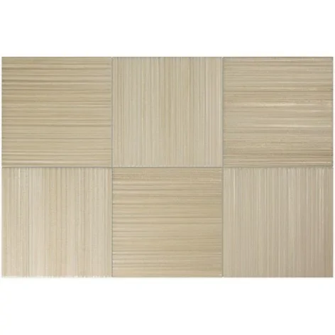 8435081440537 Brązowe kafelki hiszpańskie EQUIPE Hikari Fawn Decor EQ 32697 Płytka Ścienna Strukturalna Mat. 10x10