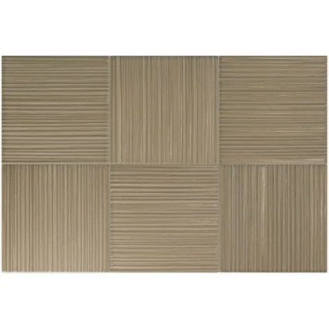 8435081440551 Brązowe hiszpańskie kafelki EQUIPE Hikari Clay Decor EQ 32699 Płytka Ścienna Strukturalna Mat. 10x10 struktura