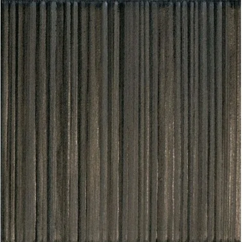 8435081440575 Grafitowa hiszpańska cegiełka EQUIPE Hikari Ebony Decor EQ 32701 Płytka Ścienna Strukturalna Mat. 10x10 antracyt