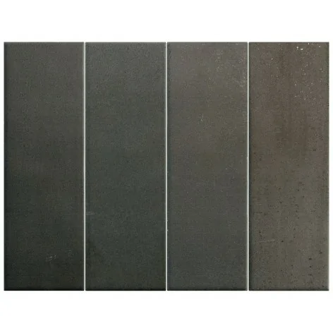 8435081440797 Grafitowe antracytowe płytki cegiełki matowe EQUIPE Hikari Ebony EQ 32722 Płytka Gresowa Mat. 6x18,6 hiszpańskie