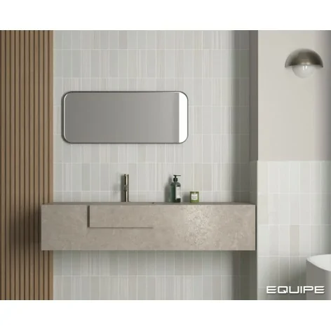 8435081440667 Jasne kremowe cegiełki hiszpańskie EQUIPE Hikari Almond Decor EQ 32709 Płytka Strukturalna Mat. 6x18,6