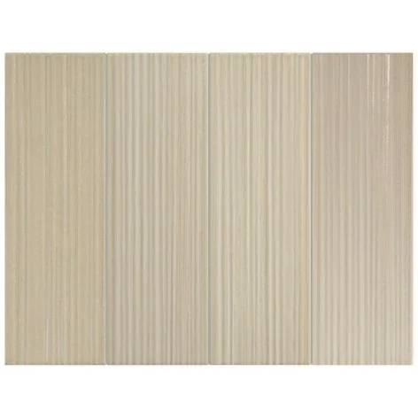 8435081440681 Beżowa strukturalna hiszpańska cegiełka EQUIPE Hikari Fawn Decor EQ 32711 Płytka Ścienna Strukturalna Mat. 6x18,6