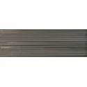8435081440728 Grafitowa cegiełka hiszpańska EQUIPE Hikari Ebony Decor EQ 32715 Płytka Ścienna Strukturalna Mat. 6x18,6 antracyt
