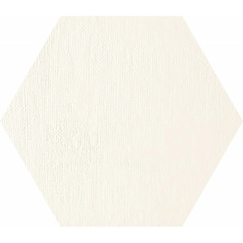 5903238039581 TUBĄDZIN Mild Garden White HEX Dekor Ścienny Mat. 22,1x19,2 DS-01-257-0221-0192-1-012 biały hexagon