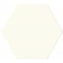 PS-02-715-0110-0125-1-041 DOMINO (Tubądzin) Burano White Hex Płytka Ścienna Mat. 11x12,5 5903238028172