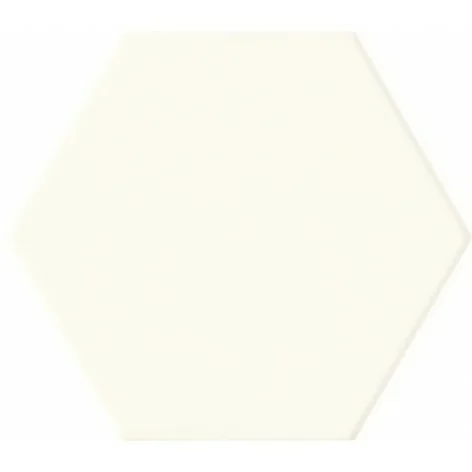 DOMINO (Tubądzin) Burano White Hex 11x12,5 G1