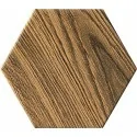 5903238028165 DOMINO (Tubądzin) Burano Wood Hex Płytka Ścienne Mat. 11x12,5 PS-02-715-0110-0125-1-040 drewnopodobne