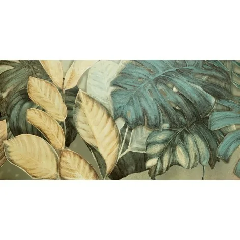 5900199216280 DOMINO (Tubądzin) Alabaster Shine Element 1 Leaves A 119,8x59,8 60x120 DP-02-603-1198-0598-1-007