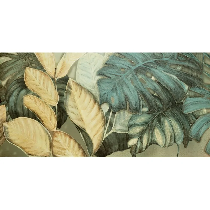 5900199216280 DOMINO (Tubądzin) Alabaster Shine Element 1 Leaves A 119,8x59,8 60x120 DP-02-603-1198-0598-1-007