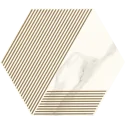 I-H-171X198-1-CALA.--A-N PARADYŻ (My Way) Calacatta Hexagon Mat. A 17,1x19,8 5900144093775