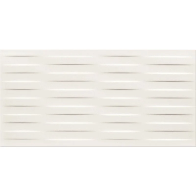 OPOCZNO Basic Palette White Satin Braid 29,7x60 Gat I