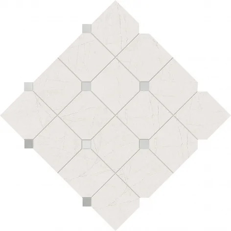 5903238015479 DOMINO (Tubądzin) Idylla White Mozaika Ścienna Połysk 29,8x29,8 MS-03-736-0298-0298-1-011