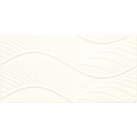 5902610513671 PARADYŻ Fiori Bianco Ściana Struktura Połysk 30x60 białe płytki strukturalne 3d SS--300X600-1-FIOR.BI
