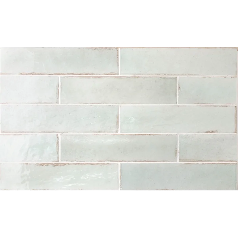 8435404945527 EQUIPE Tribeca Seaglass Mint EQ 26880 Płytka Ścienna Cegiełka Połysk 6x24,6 G1