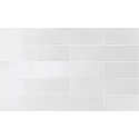 8435404945435 EQUIPE Tribeca Gypsum White EQ 26871 Płytka Ścienna Cegiełka Połysk 6x24,6 G1
