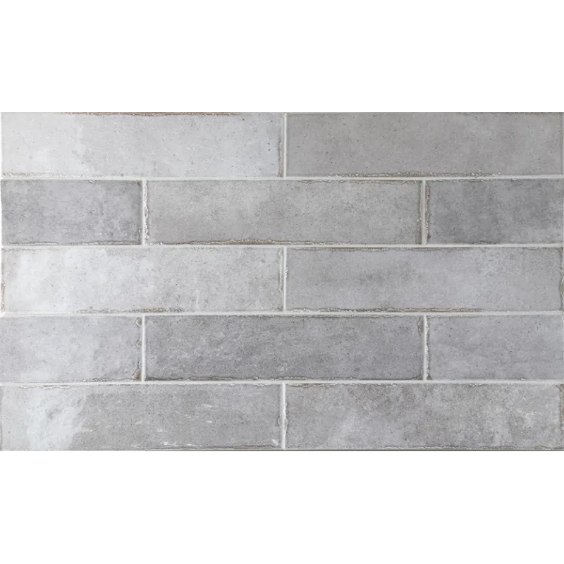 8435404945459 EQUIPE Tribeca Grey Whisper EQ 26873 Płytka Ścienna Cegiełka Połysk 6x24,6 G1