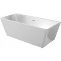 5907650875345 DEANTE Hiacynt Wanna Akrylowa Prostokątna Przyścienna Wolnostojąca 160 cm KDH_016W