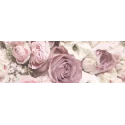 5902627431425 CERAMIKA COLOR Glamour Flower A Dekor Ścienny 25x75 G1