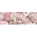5902627431432 CERAMIKA COLOR Glamour Flower B Dekor Ścienny 25x75 5902627431432