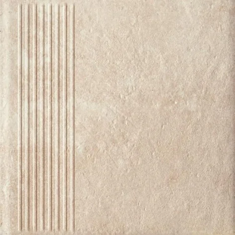 5902610525308 PARADYŻ Scandiano Beige Stopnica Prosta Struktura Mat. 30x30 Z---300X300-1-SCAN.BESP-5